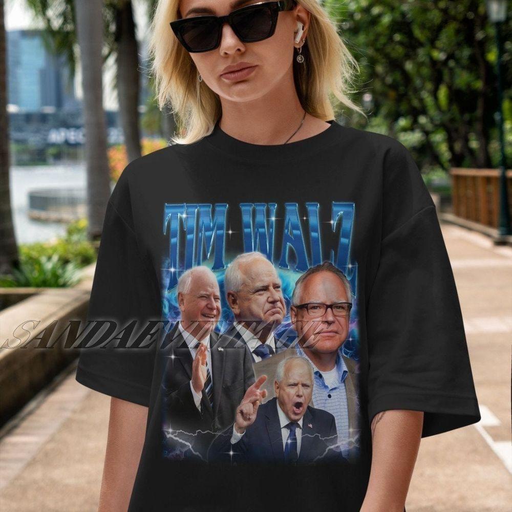 Tim Walz Retro 90s Vuitino Apparel Tim Walz Retro 90s Vuitino Apparel